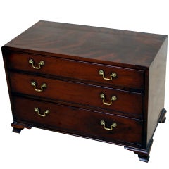 Antique Georgian Mahogany Miniature Chest