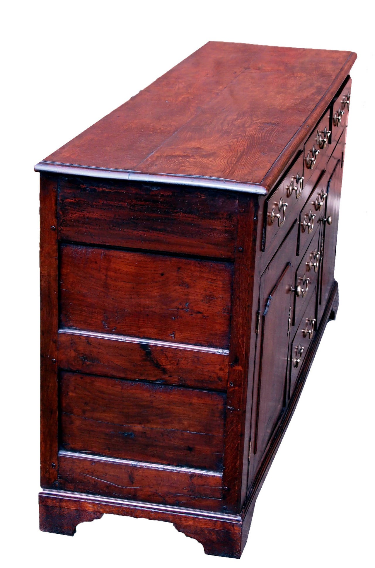 Country Antique Georgian Oak Dresser