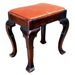 Antique George I Period Walnut Stool