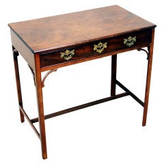 Antique Georgian Mahogany Side Table