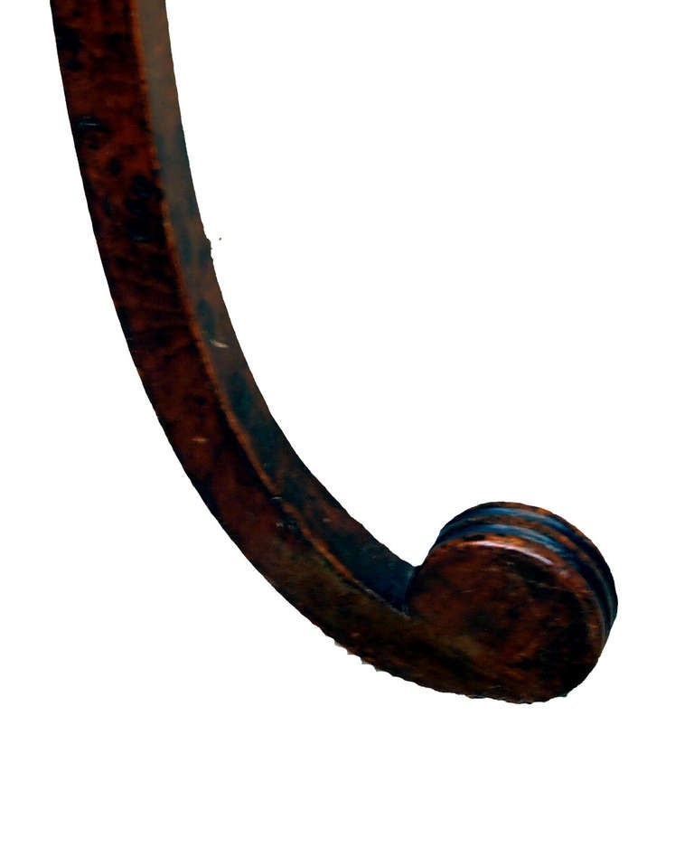 Antique 19th Century Oak & Ebony Torchere
