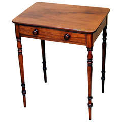 Antique Regency Period Mahogany Side Table 11