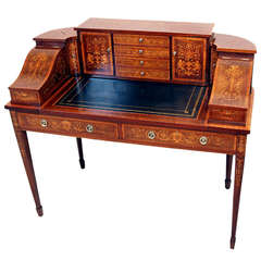 Antique Mahogany Carlton House Desk