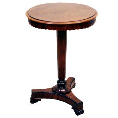 Antique 19th Century Mahogany Occasional Table Used 19th Century Mahogany Occasional Table