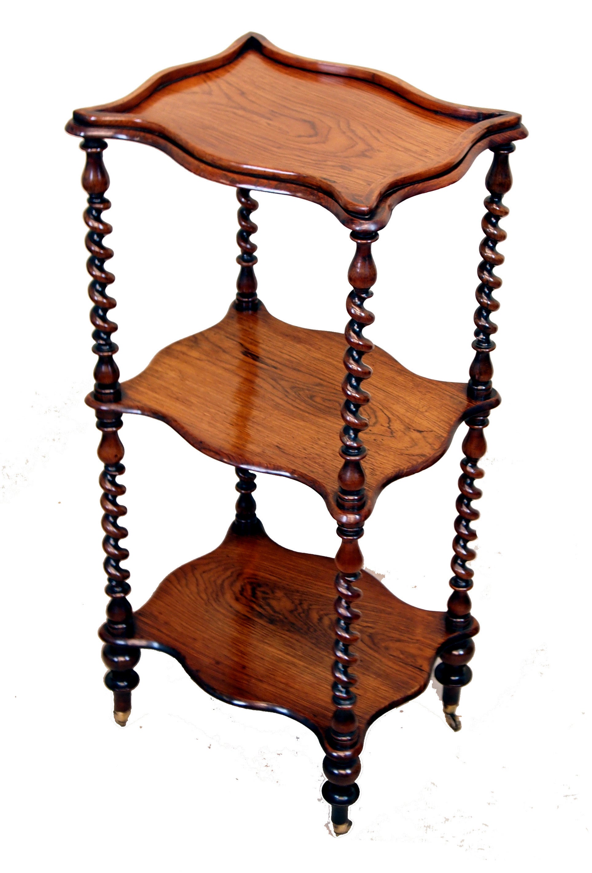 Antique 19th Century Rosewood Whatnot