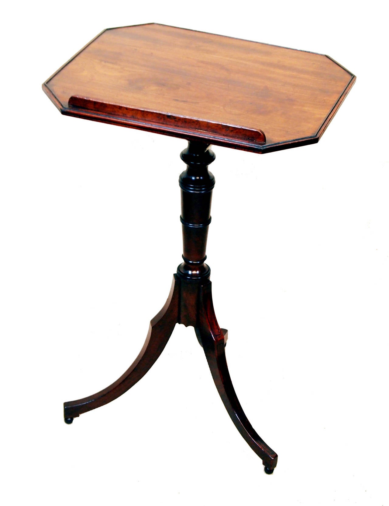 Antique Mahogany Music Stand or Reading Table For Sale at 1stdibs