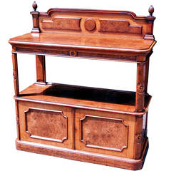 Antique 19th Century Pollard Oak Cupboard Buffet 8