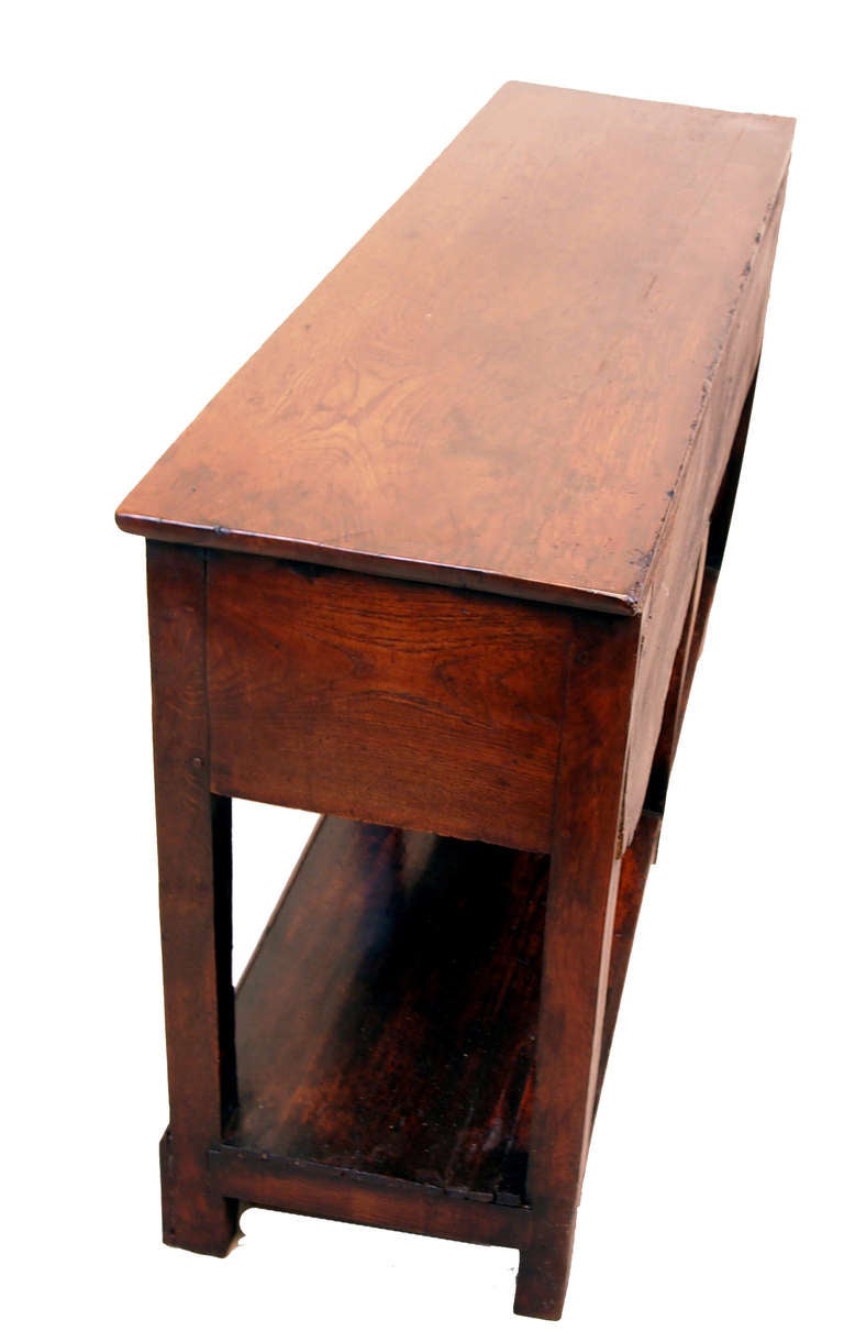 Antique Georgian Oak Potboard Dresser