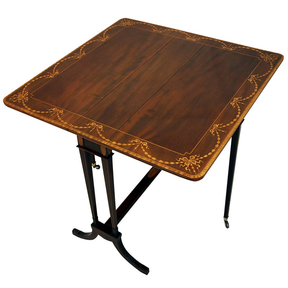 Antique Mahogany Sutherland Table