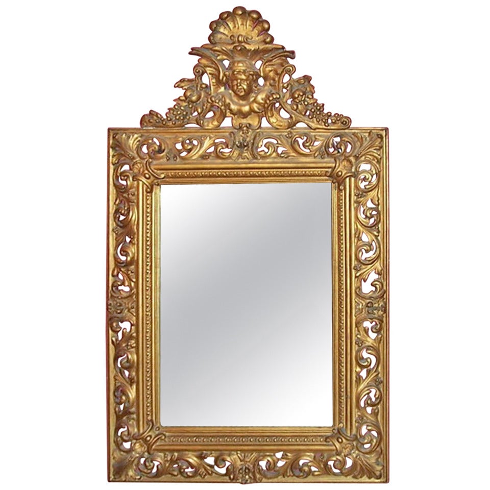 Pair of Italian Antique Mirrors at 1stdibs