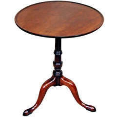 Antique Georgian Mahogany Tripod Table