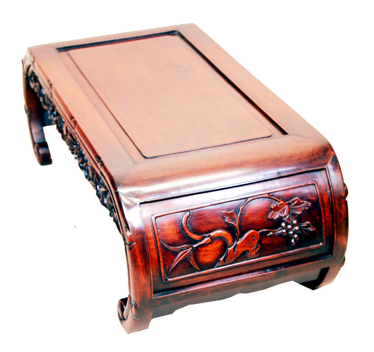 Antique Oriental Hardwood Opium Coffee Table