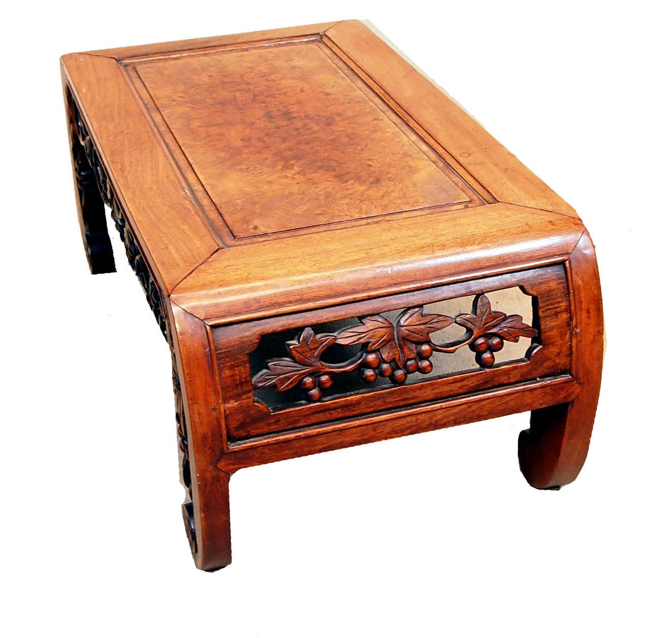 Antique Small Oriental Hardwood Opium Table In Good Condition In Bedfordshire, GB