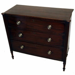 Antique Georgian Mahogany Chest 