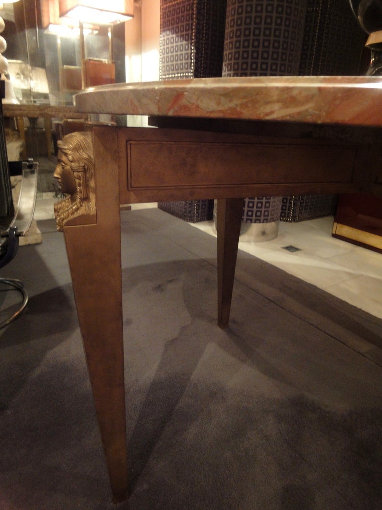 Mid-20th Century A Neoclassical table attributed to André Arbus