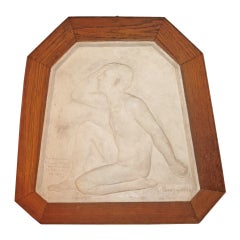 A bas-relief by Bourgouin