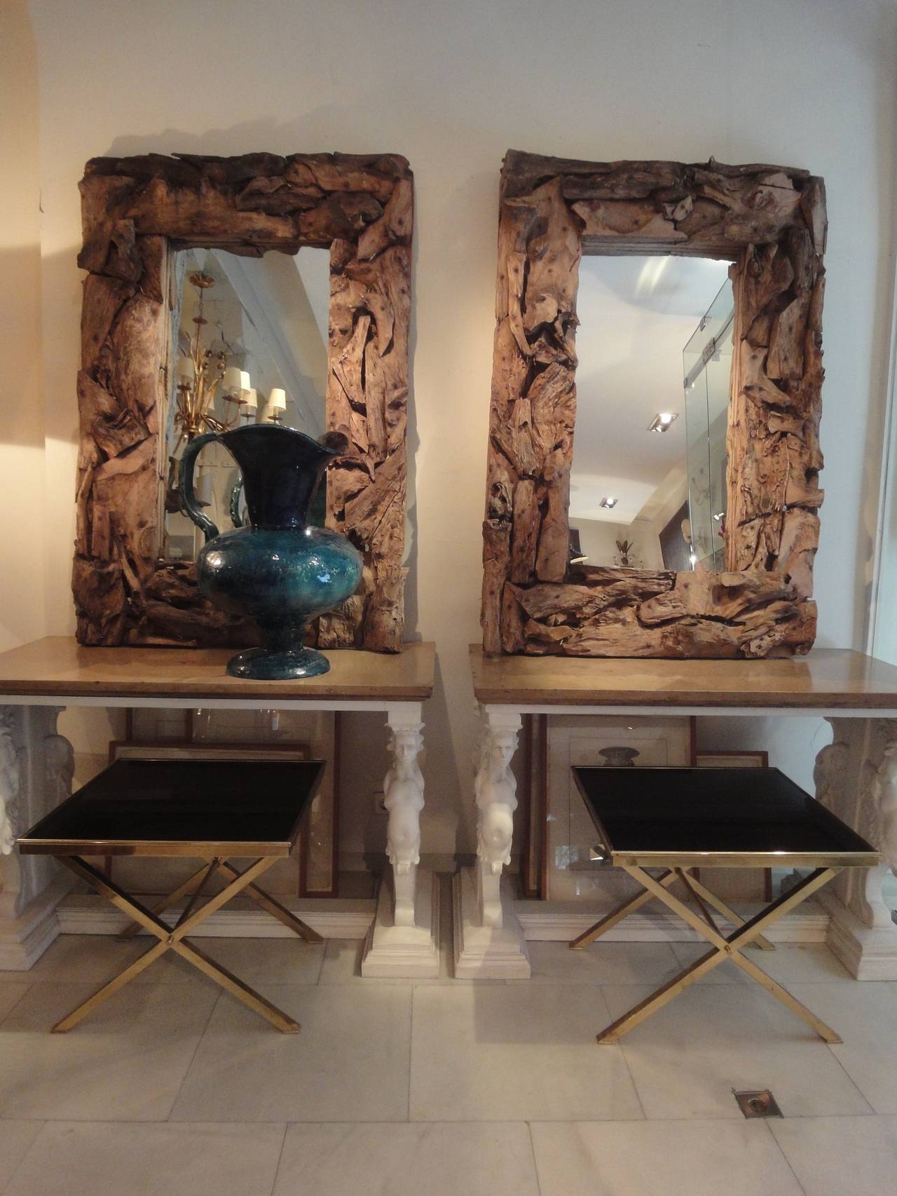 French A Pair of Occasional Tables by Maison Jansen