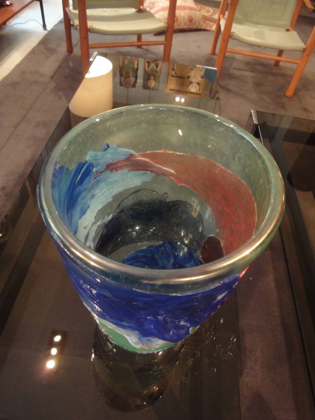 Pair of Murano Glass Vases 5