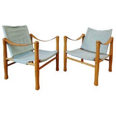 Pair of Armchairs by Elias Svedberg
