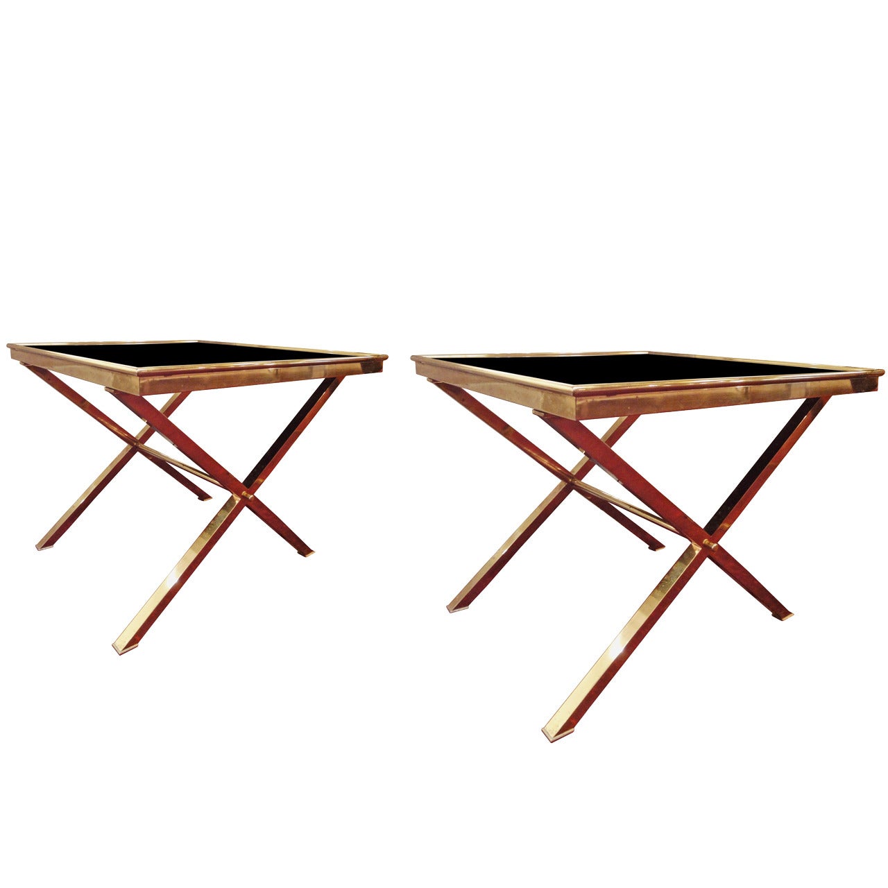 A Pair of Occasional Tables by Maison Jansen
