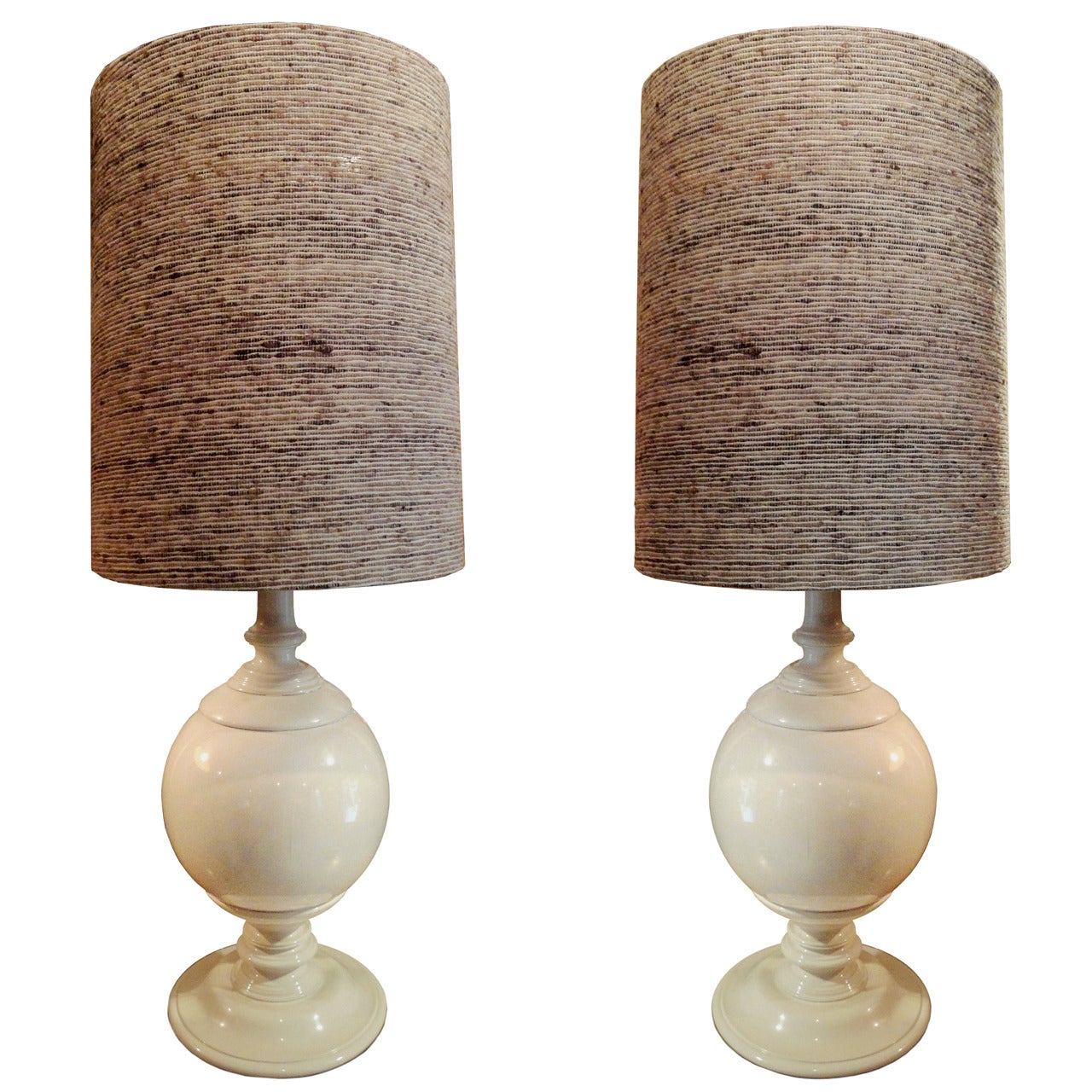 Pair of Large Table Lamps
