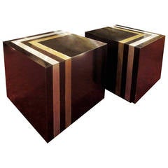 Pair of Cube Tables