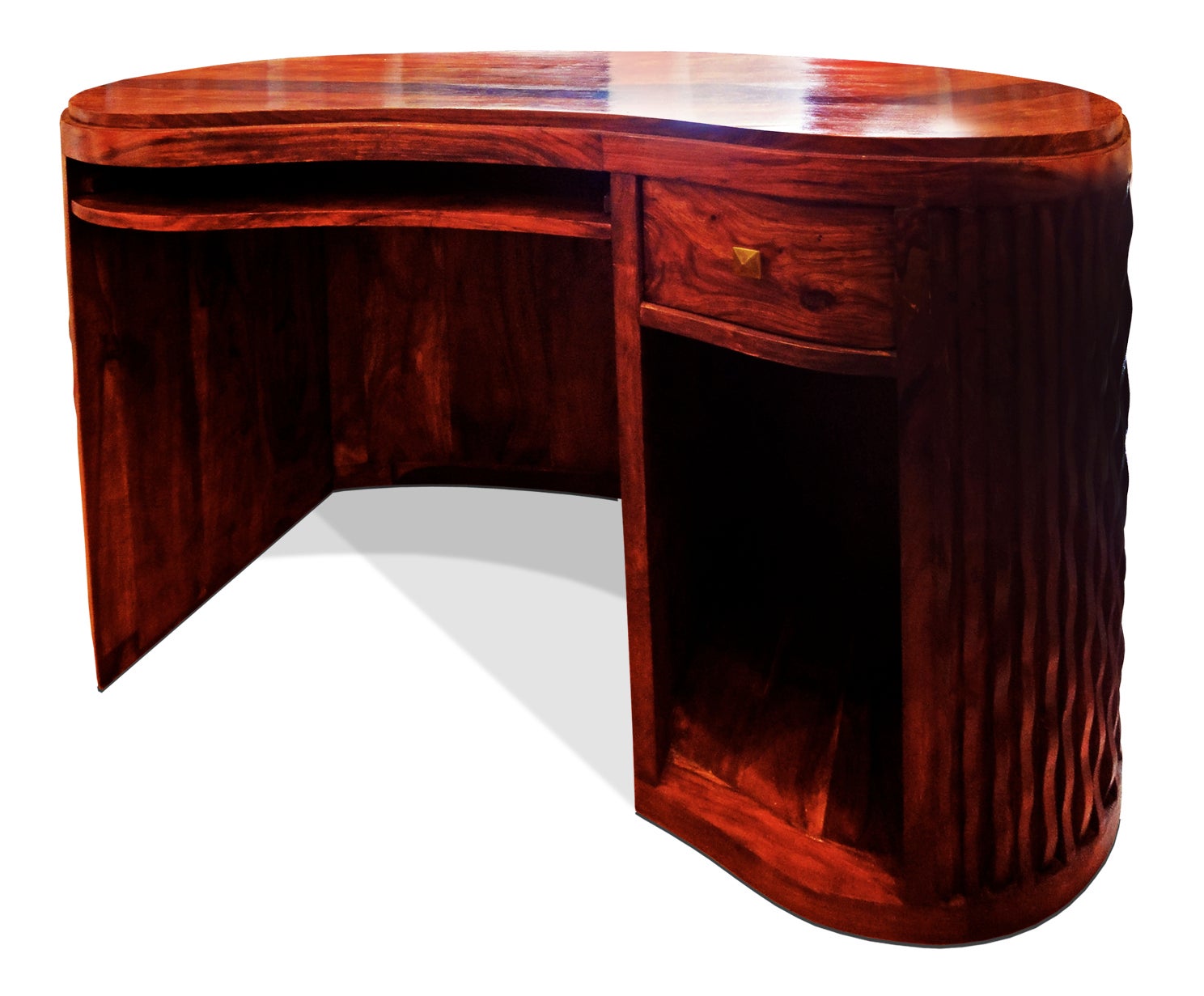 An Art Deco Walnut Desk