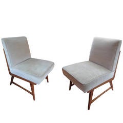 Pair of Low Chairs