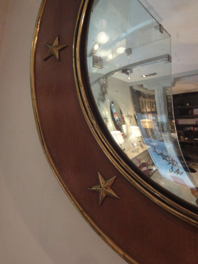 Mid-20th Century Two Convex Mirrors For Sale