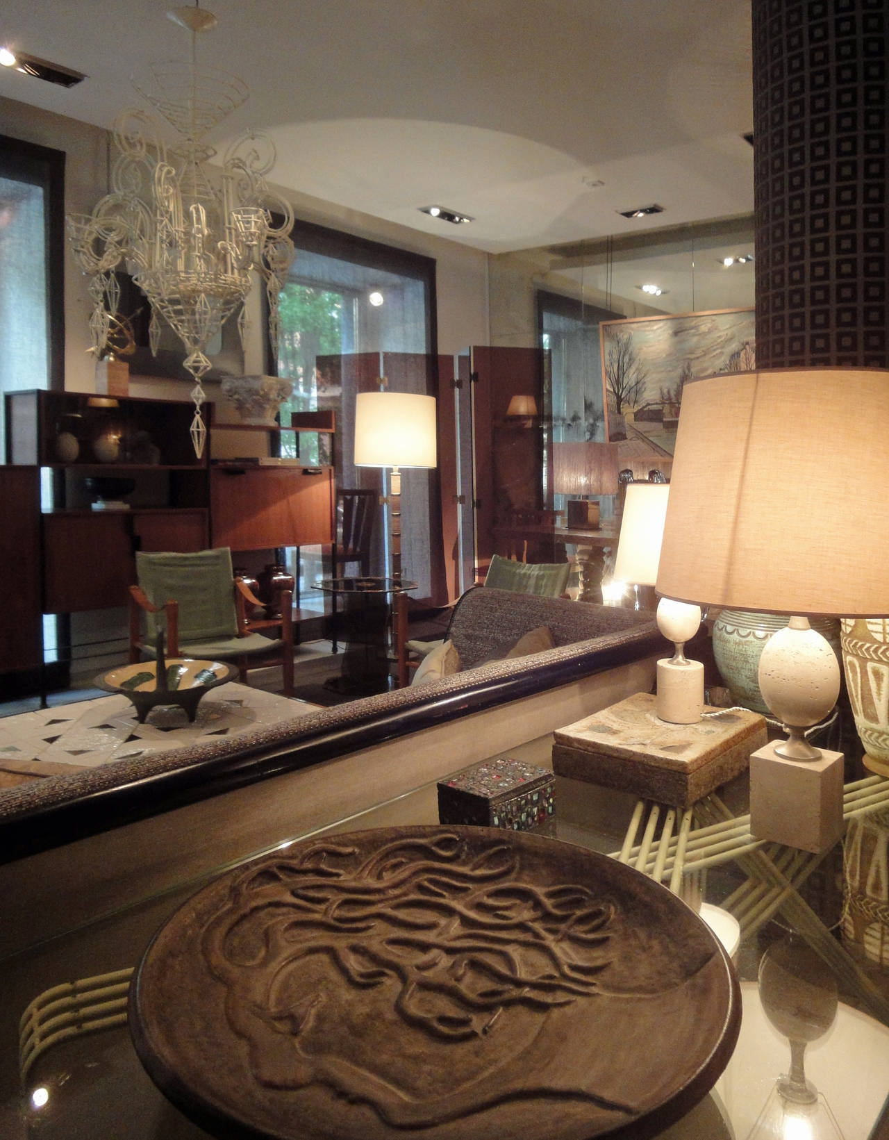 Large Decorated Plate