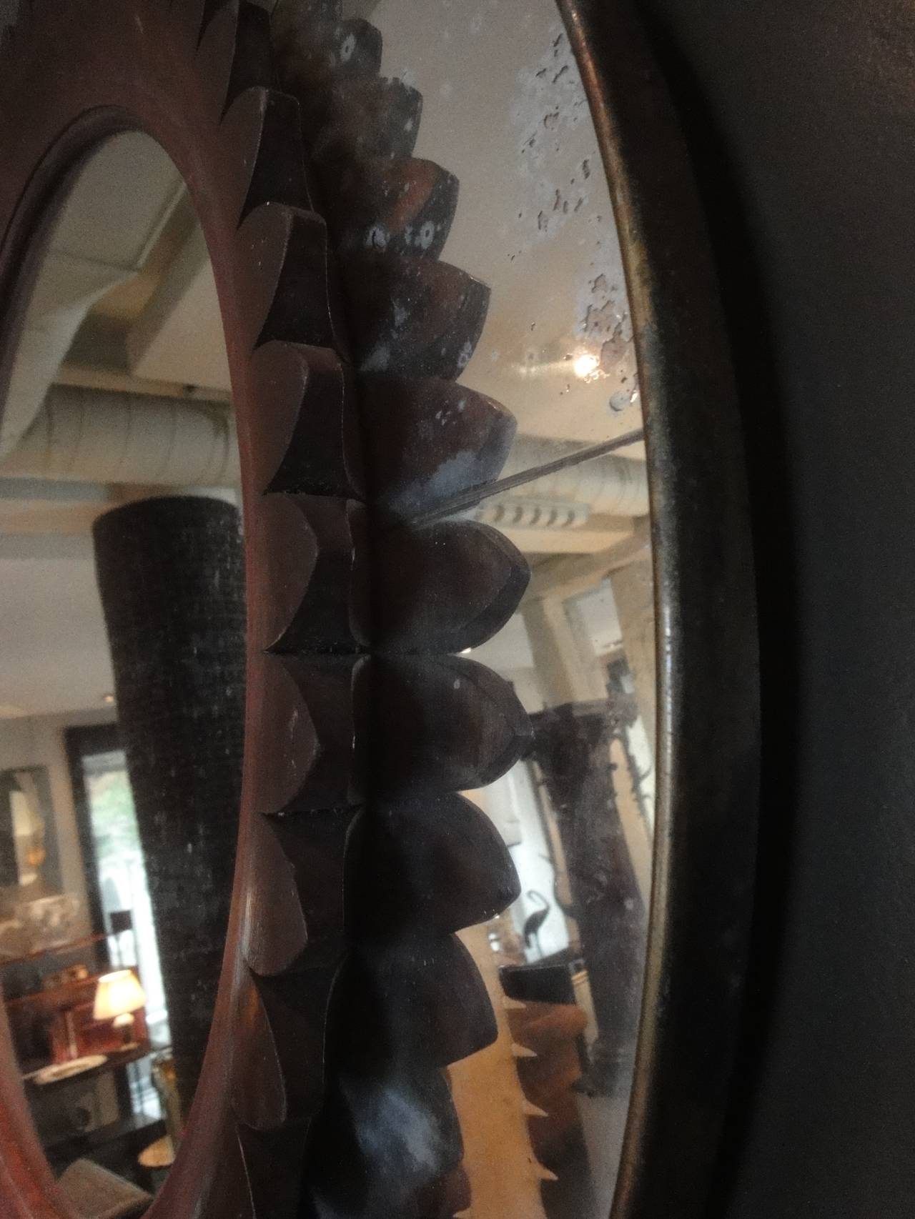 Sunflower Shaped Mirror In Good Condition In Madrid, Madrid