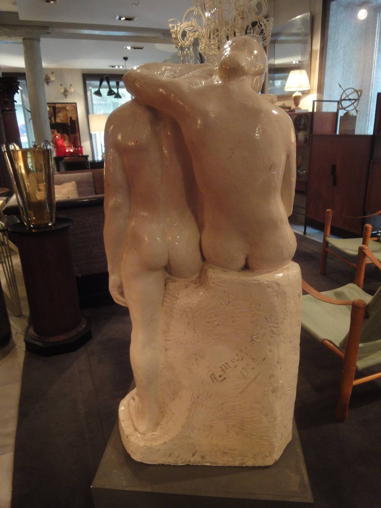 Early 20th Century Sculpture by Robert Massart For Sale