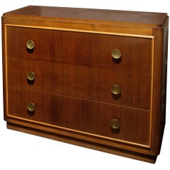 An Art Deco commode by André 
Genevrière