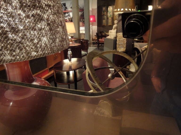 A Pair Of Square Mirrors In Excellent Condition For Sale In Madrid, Madrid