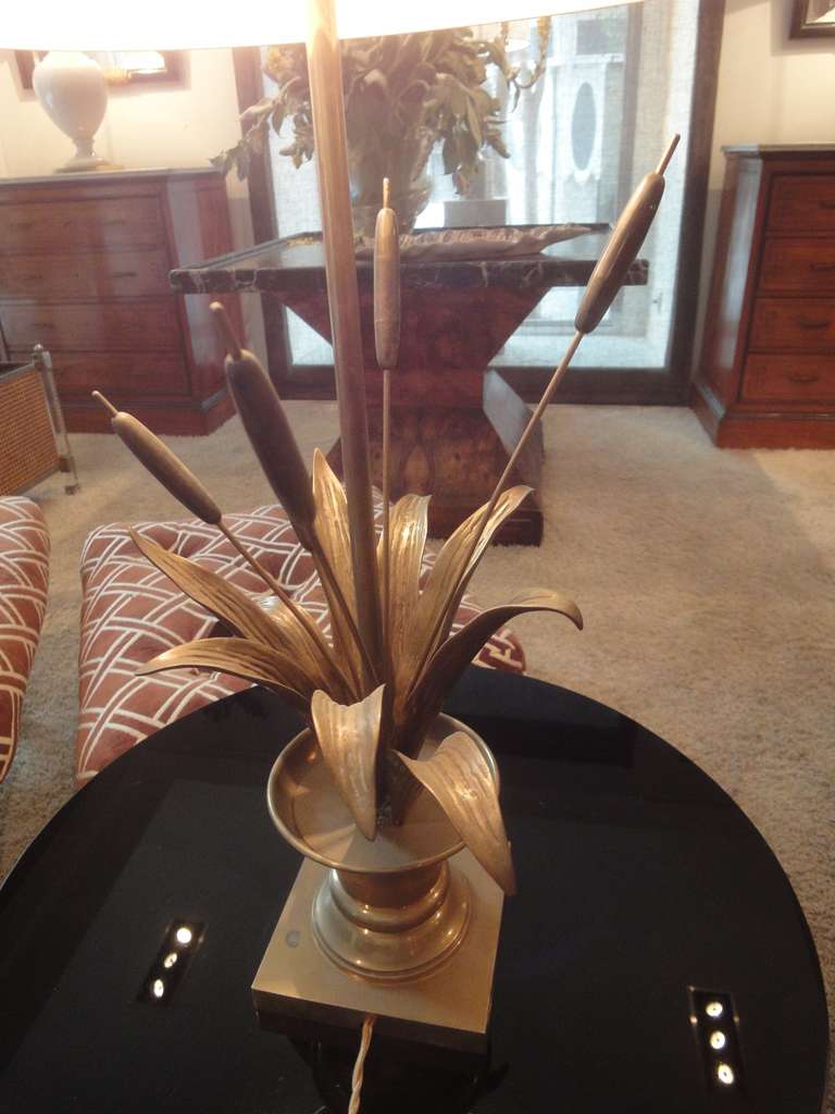 Lamp in the Shape of Water Reeds For Sale 2
