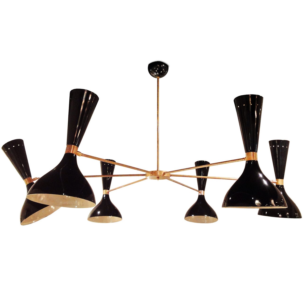 Ceiling Lamp Attributed to Stilnovo