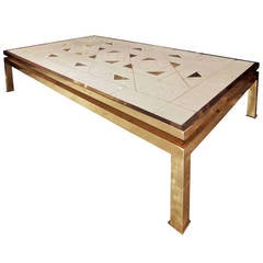 Coffee Table with a Ceramic Tiled Top