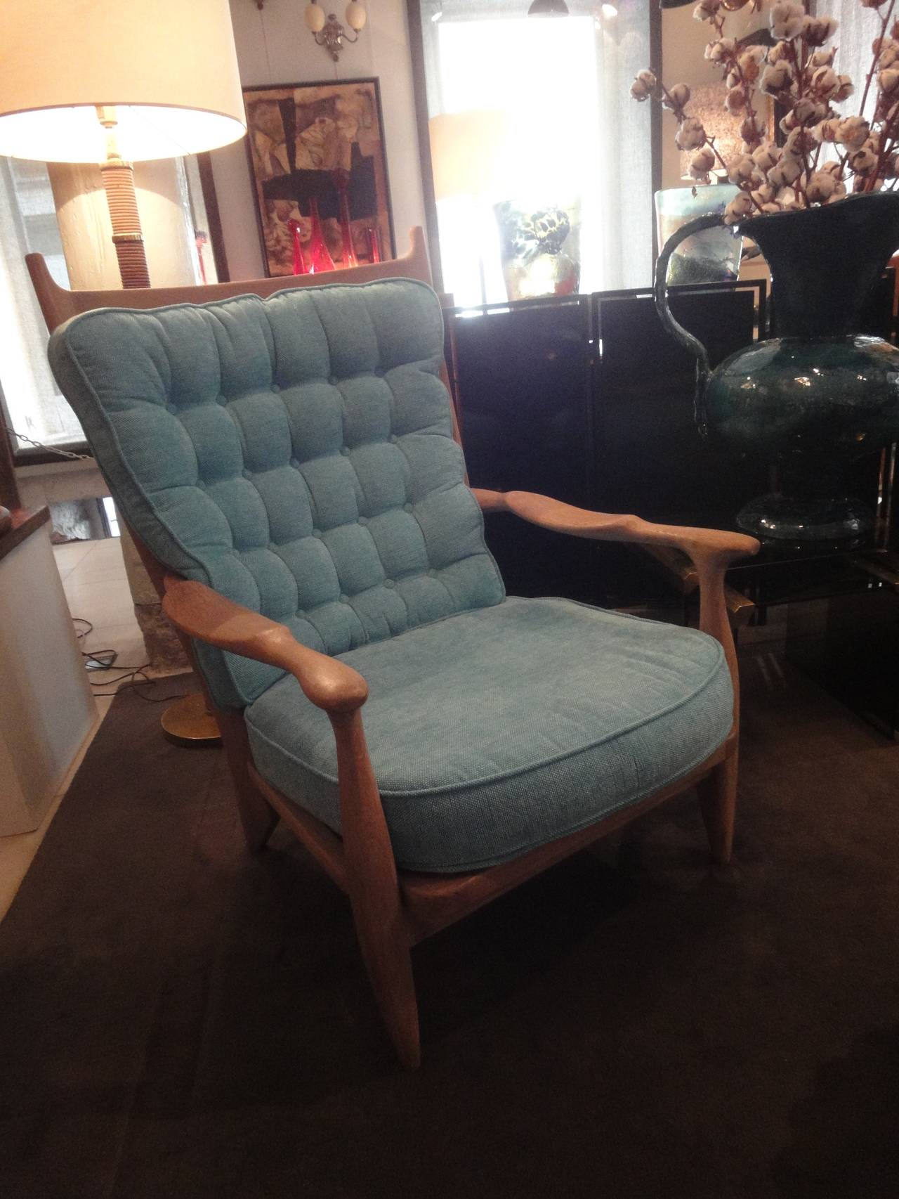 Pair of Armchairs by Guillerme & Chambron In Excellent Condition In Madrid, Madrid