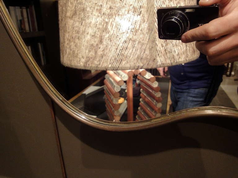 Mid-20th Century A large curvy mirror