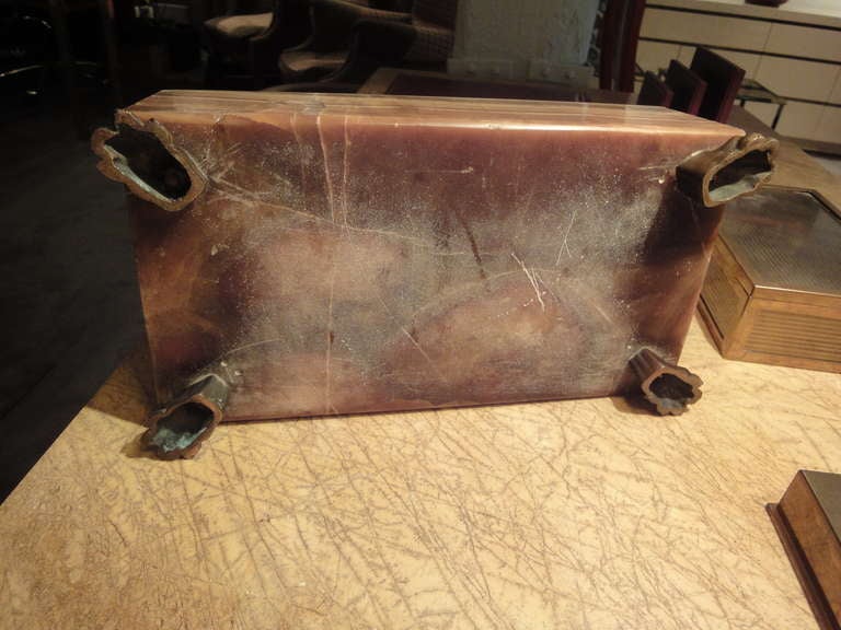 An Agate Stone Inkstand For Sale 1