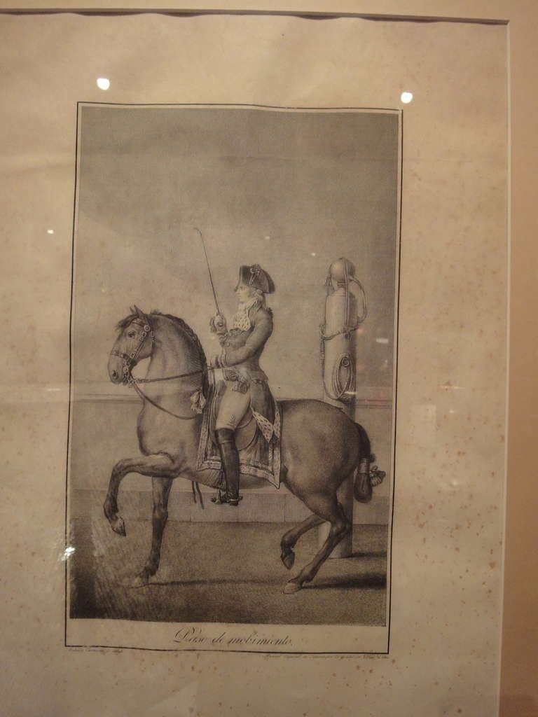 18th Century and Earlier A Collection Of Nine Carnicero's Etchings For Sale