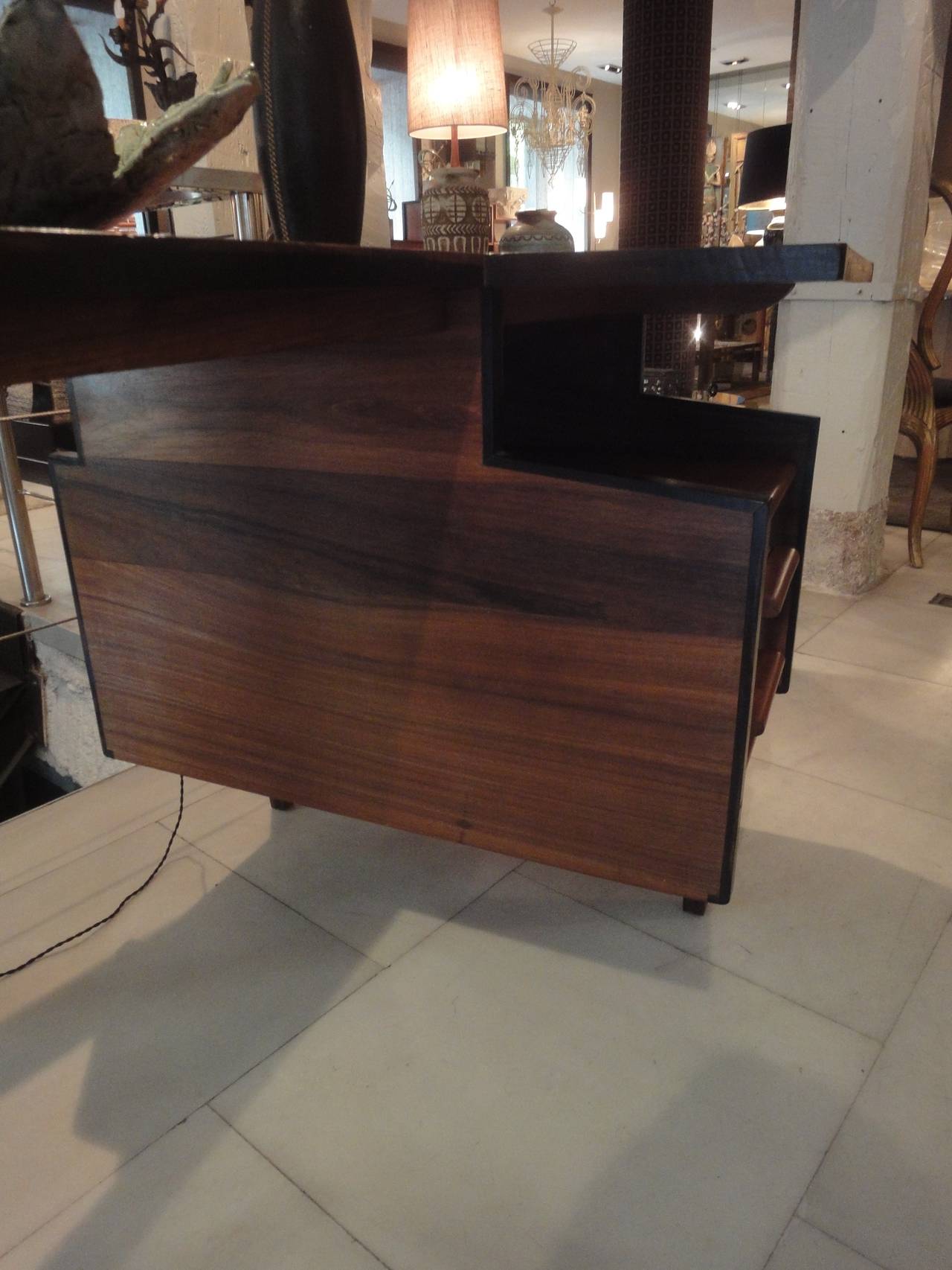 Italian Rosewood Desk 5