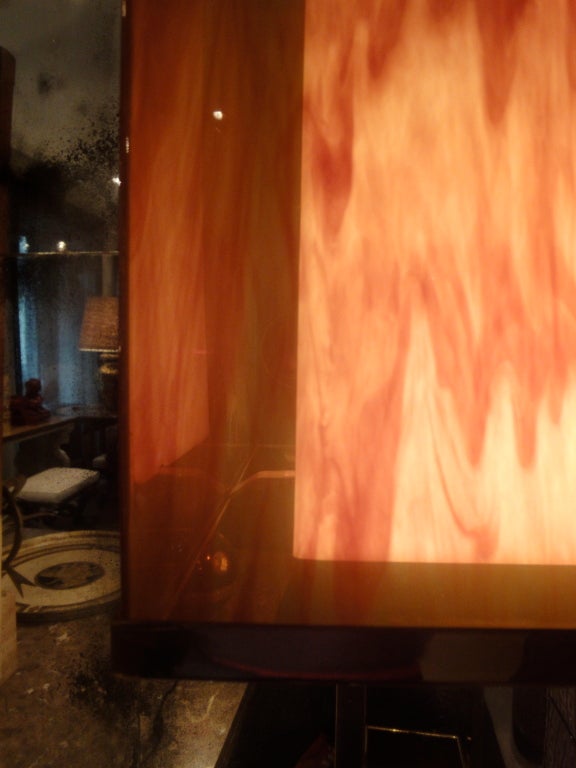 A perspex stand-lamp In Excellent Condition In Madrid, Madrid