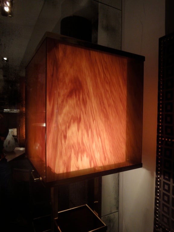 A perspex stand-lamp 1