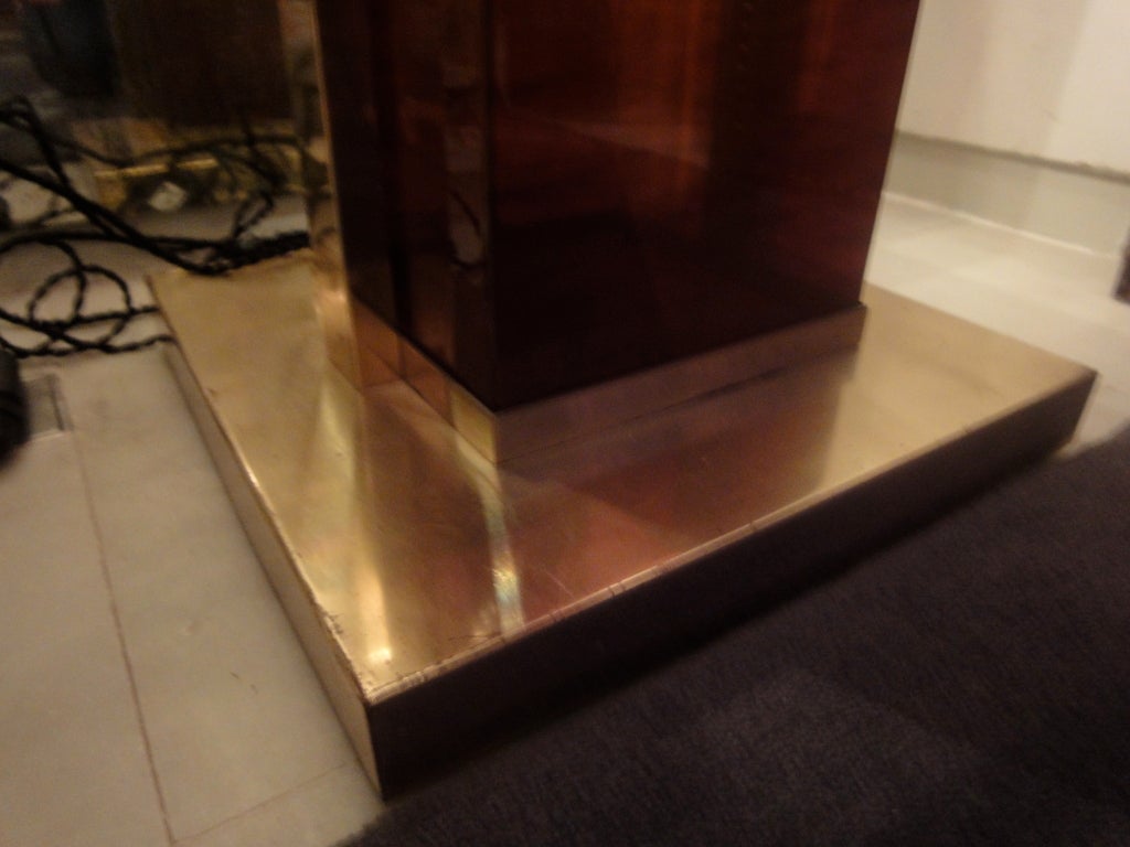A perspex stand-lamp 3