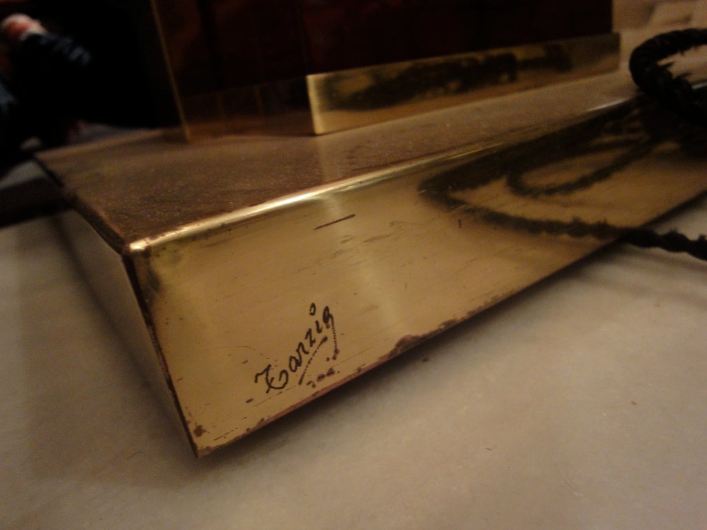 A perspex stand-lamp 4