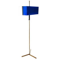 Rare Adjustable Standing Lamp by Tito Agnoli
