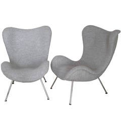 Pair of Madame Easy Chairs by Fritz Neth