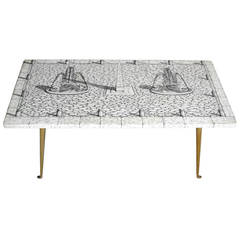 Piero Fornasetti Coffee Table