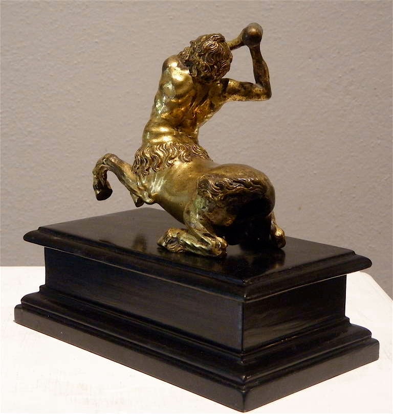 Florentine Gilt Bronze Sculpture In Good Condition For Sale In Florence, IT